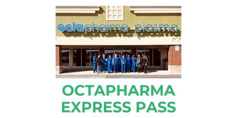 Octapharma express pass. Things To Know About Octapharma express pass. 