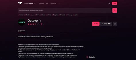 Octave bot dj role.  I&lsquo;ll cover: What makes Octave Bot so useful for Discord ...