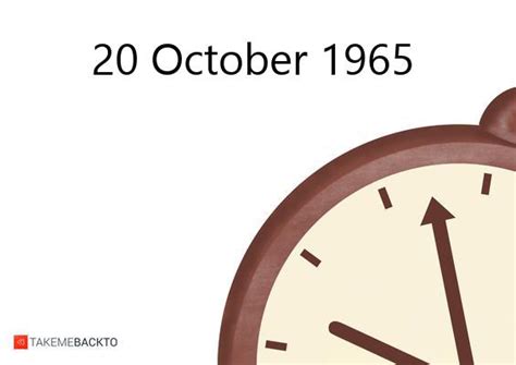 October 20, 1965, Wednesday, What happened on, weekday, …