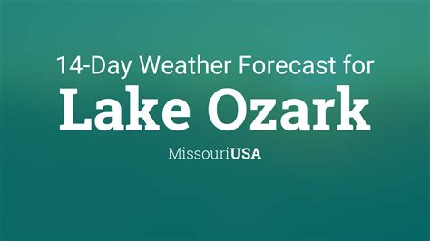 October Weather forecast - Autumn forecast - Lake Ozark, MO