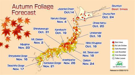 October Weather forecast - Autumn forecast - Tama, Japan