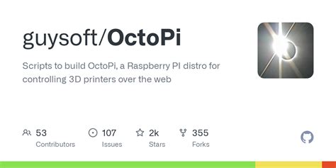 Octopi github. Scripts to build OctoPi, a Raspberry PI distro for controlling 3D printe...
