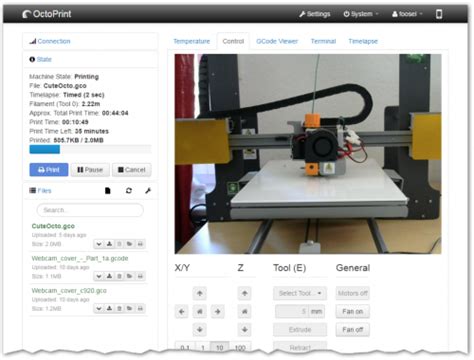 Octoprint sonoff.  Contrary to most contributions to Octoprint, this software i...