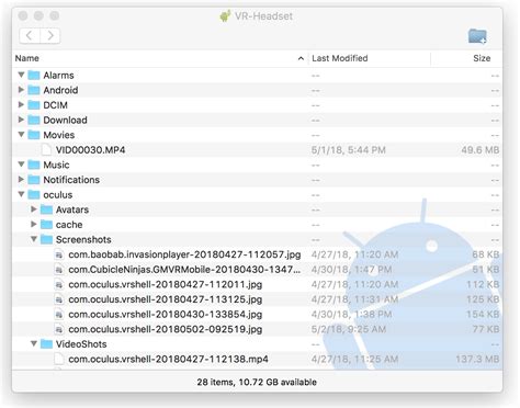 Oculus Go Sideloading How to Transfer Files via USB