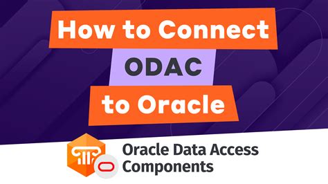 Odac download. zip 2. NET connection string, developers set the "Da...