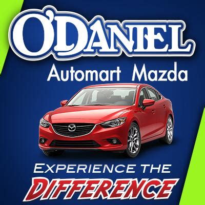 Odaniel mazda. Jeff O'Daniel, General Manager. 260-748-6201. We have been a local, family owned dealership since 1979. Our goal is to provide an unsurpassed sales and service experience. We pride ourselves on building relationships for life! Stop in so I can introduce myself! I really enjoy getting to know our customers. 