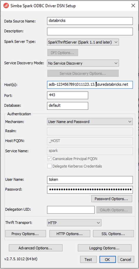 Odbc connection port.  ODBC Connection (Recommended) ODBC is the recommended connection ...