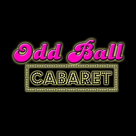 Odd ball cabaret. April behind the bar serving up those drinks guy 