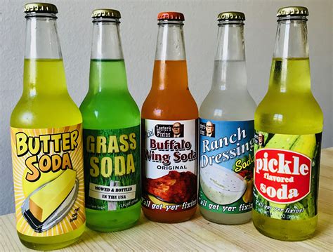 Odd soda flavors. Specialties: We have over 400 varieties of glass bottled soda pop; most are pure cane sugar sodas with vintage varieties from nearby bottling companies. We have premium all natural Ice Cream made locally at Trickling Springs Creamery. We make Floats and Milkshakes (#1 in Frederick County) of all varieties and we carry candy, snacks and local … 
