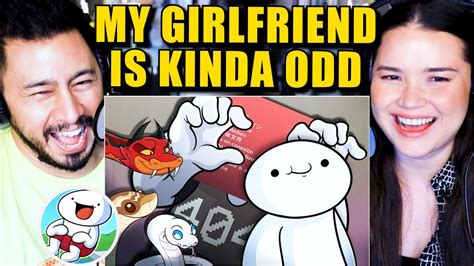 Odd1sout gf. Watch full vid "I spent a day with THEODD1sOUT" here: https://youtu.be/3pbzyOU7nUM#shorts #anthonypadilla #theodd1sout #animation 