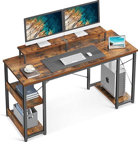 ODK Small Desk, 27.5 Inch Small Computer Desk for Small Spaces, Compact Desk with Storage, Tiny Desk Study Desk with Monitor Stand for Home Office, Rustic Brown . Visit the ODK Store. 4.7 4.7 out of 5 stars 1,518 ratings. 100+ bought in past month. $79.99 $ 79. 99. FREE Returns .. 