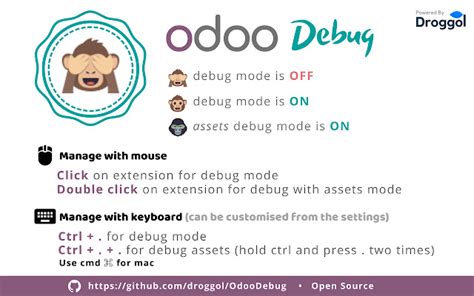 Odoo debug download.  Minimal and fast extension to toggle debug mode of Od...