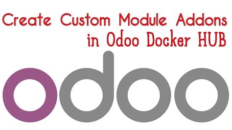 Odoo docker addons path.  In this basic example we are only using two directory paths - ...