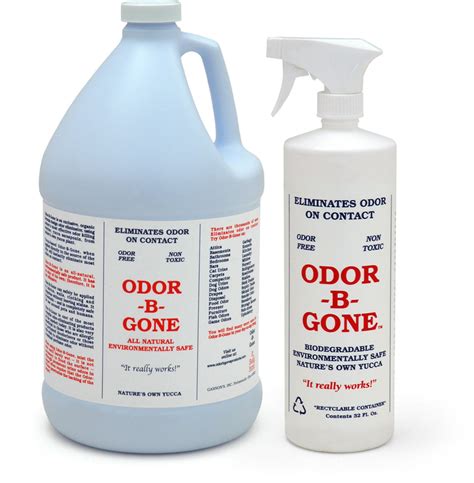 Odor-B-Gone: The Leader in Odorless, All Natural Odor Elimination