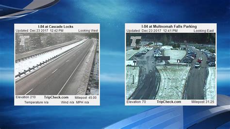 Here's a look at a relatively empty I-90 at 