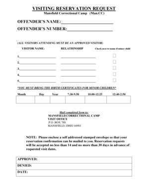 Odrc visitation schedule.  Attorney visitation has never been closed at any ODRC facility.  T...