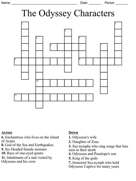 Odyssey dreamer crossword clue. Celeb Crossword Clue "Shoop" trio Crossword Clue; Odyssey dreamer Crossword Clue; Some N.F.L. blockers: Abbr. Crossword Clue "No Flex Zone" rapper Crossword Clue; Serpentine symbol of rebirth, from the Greek for 'tail-devouring' Crossword Clue "No Flex Zone" rapper Crossword Clue; Cuticle. Crossword Clue; Nonkosher meat … 