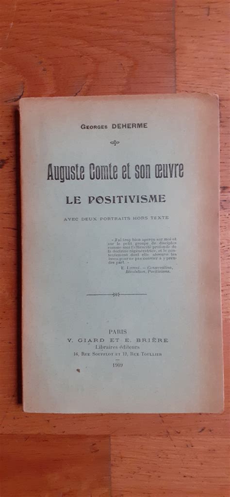 Oeuvre d'auguste comte et son influence sur la pensée contemporaine. - Manuale di servizio harley davidson flht.