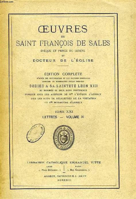 Oeuvres de saint françois de sales, evêque et prince de genève et docteurde l'eglise. - Snap on kool kare blizzard user manual.