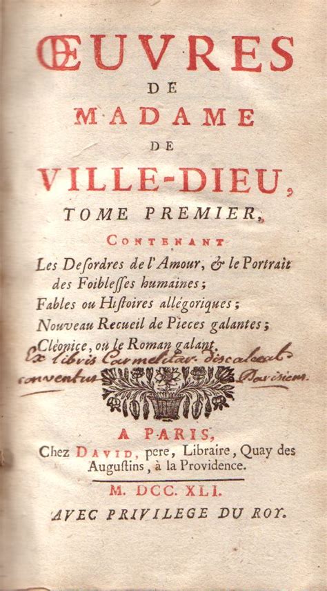 Oeuvres mesle'es de madame de villedieu. - Parlamento straordinario del viceré gerolamo pimentel, marchese di bayona (1626).