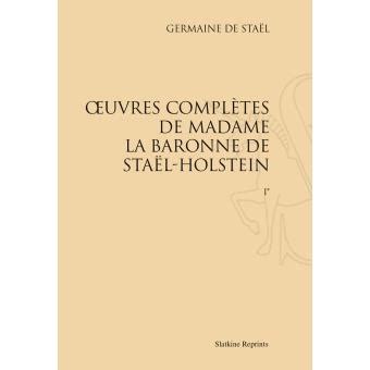 Oeuvres posthumes de la baronne de staël holstein. - C 325i c 325ci manual fellowes.