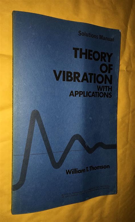 Of Applications Solutions Vibration With Download Theory