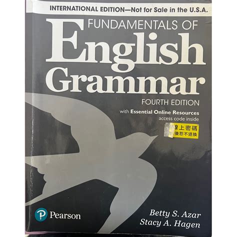Of English Fundamentals Grammar Edition 4th Azar