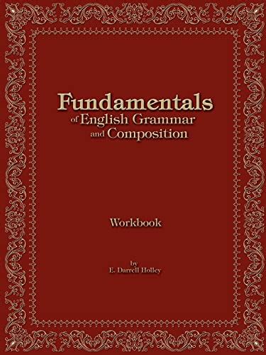 Of English Fundamentals Grammar Workbook