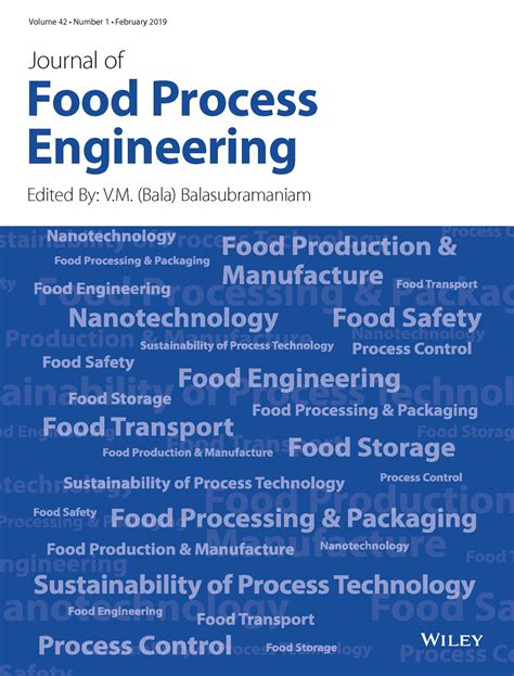 Of Food Process Journal Engineering