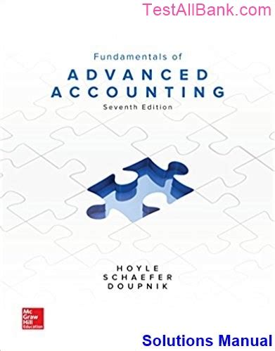 Of Fundamentals Advanced Solutions Accounting