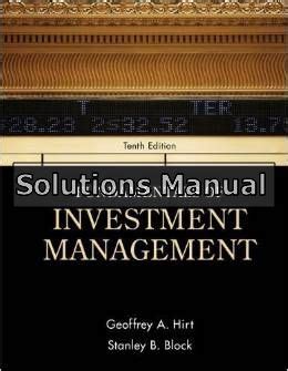 Of Fundamentals Investment Solutions Manual For