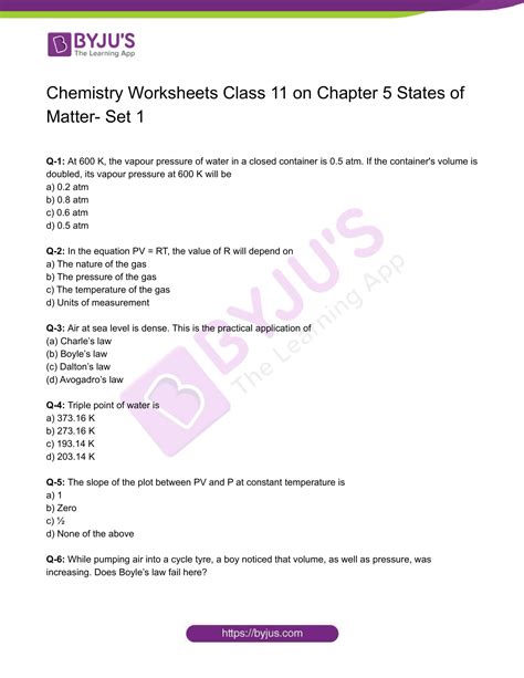 Of Problems Matter 13 Practice States Answers Chapter