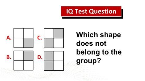 Of Test Iq With Sample Answers