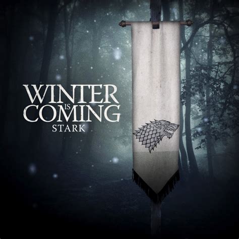 Of thrones winter is coming. House Stark’s motto “Winter is Coming” wouldn’t be as ominous of a warning if Game of Thrones’ changing of seasons aligned with the real world, but seasons in Westeros last much, much longer. The majority of Game of Thrones’ timeline is underscored by the dread of winter’s approach, mainly due to the Long Night, a winter … 