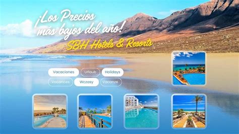 Ofertas SBH Hotels & Resorts®, Islas Canarias