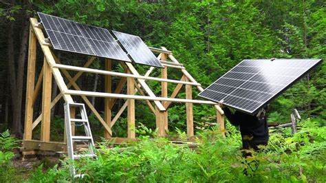 Off Grid Solar System Install for Cold Climates Start to Finish