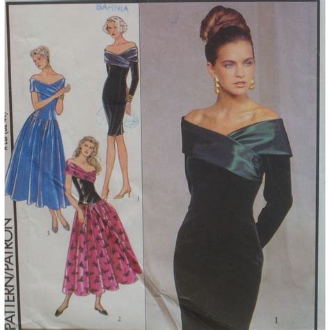 Off Shoulder Dress Patterns Free Patterns