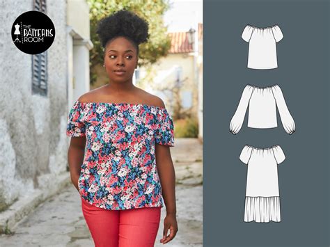 Off The Shoulder Patterns Free Patterns