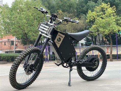 Off road electric bikes. All-around well-made bike. The 6061 aluminum alloy frame, with full disc brakes and Shimano gears, provides great control. Its 350-watt electric motor provides 22-40 miles of range per charge. Removable battery can be replenished in 6-8 hours. Cable-driven disc brakes require a decent amount of force to stop. 