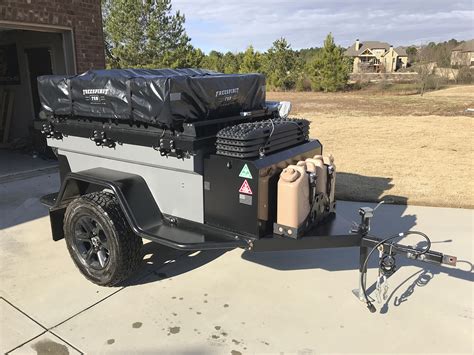 Off road trailer for sale. Our TetonX trailer has undergone so many exciting new upgrades. The TetonX model features a full-pop top, a large 54″ entry door, and improved interior space. ... The new TetonX model weighs in under 3,500lbs with popular options. Off Road. Off Grid. 10' Expedition Trailer. The TetonX is a compact powerhouse. Weighing in at just over 3,000 ... 
