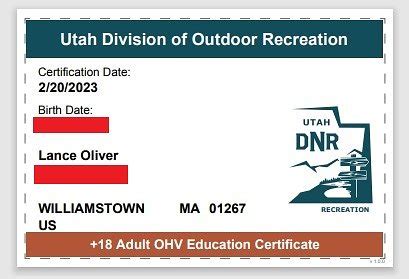 2024 Off-Roading OHV Permits Utah.com