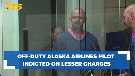 Off-duty Alaska Airlines pilot accused of trying to cut plane engines indicted on 84 charges