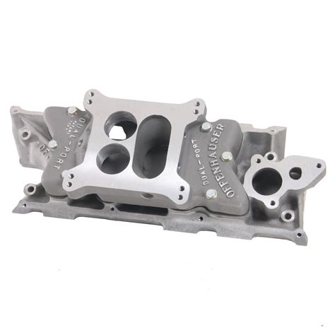 1 post · Joined 2009. #1 · May 6, 2009. I have just purchased a used Offenhauser intake for my 70 Mach 1, 351c 4V engine. I have had low end torque issues with this motor and have contemplated using the port torque plates or even getting some Aussie 2V heads. This intake is just marked "DUAL PORT, PAT PENDING, and CD 13".. 