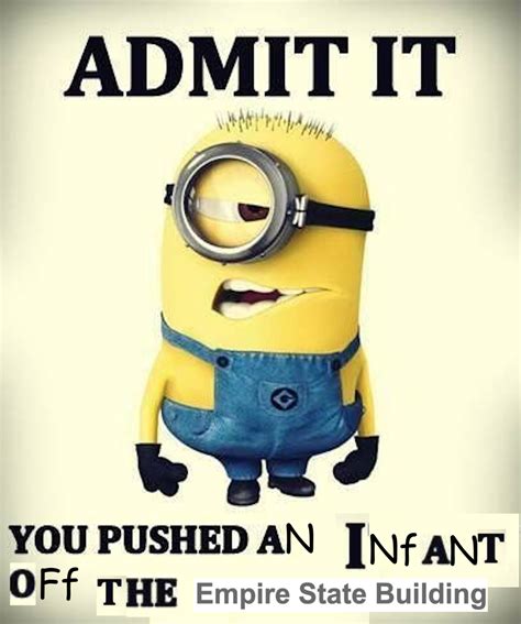 May 18, 2020 - Explore Happyygurl's board "Minion meme", followed by 3,551 people on Pinterest. See more ideas about funny minion quotes, minions funny, minion jokes.. 