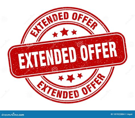 Offer extended meaning. Things To Know About Offer extended meaning. 
