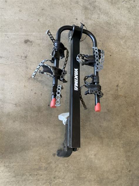 Offerup yakima. Used (normal wear), Three bike capacity, 90-pound maximum weight Folding arms collapse when not in use Four-strap attachment with coated buckles Used Yakima Trunk rack Bike Rack Bikerack . Make an offer!; 