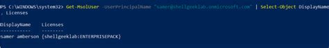 Office 365 powershell get all users with e3 license.  Article explains PowerShell scrip...