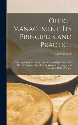 Office Management Its Principles And Practice