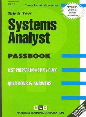 Office Systems Analyst Passbooks Study Guide