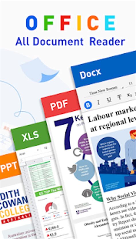 Office Word Viewer: PDF Docx Excel Slide Reader.